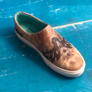 Corral Sneakers - straw inlay & embroidery